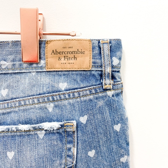 Abercrombie & Fitch Blue Jean Shorts - Picture 7 of 8